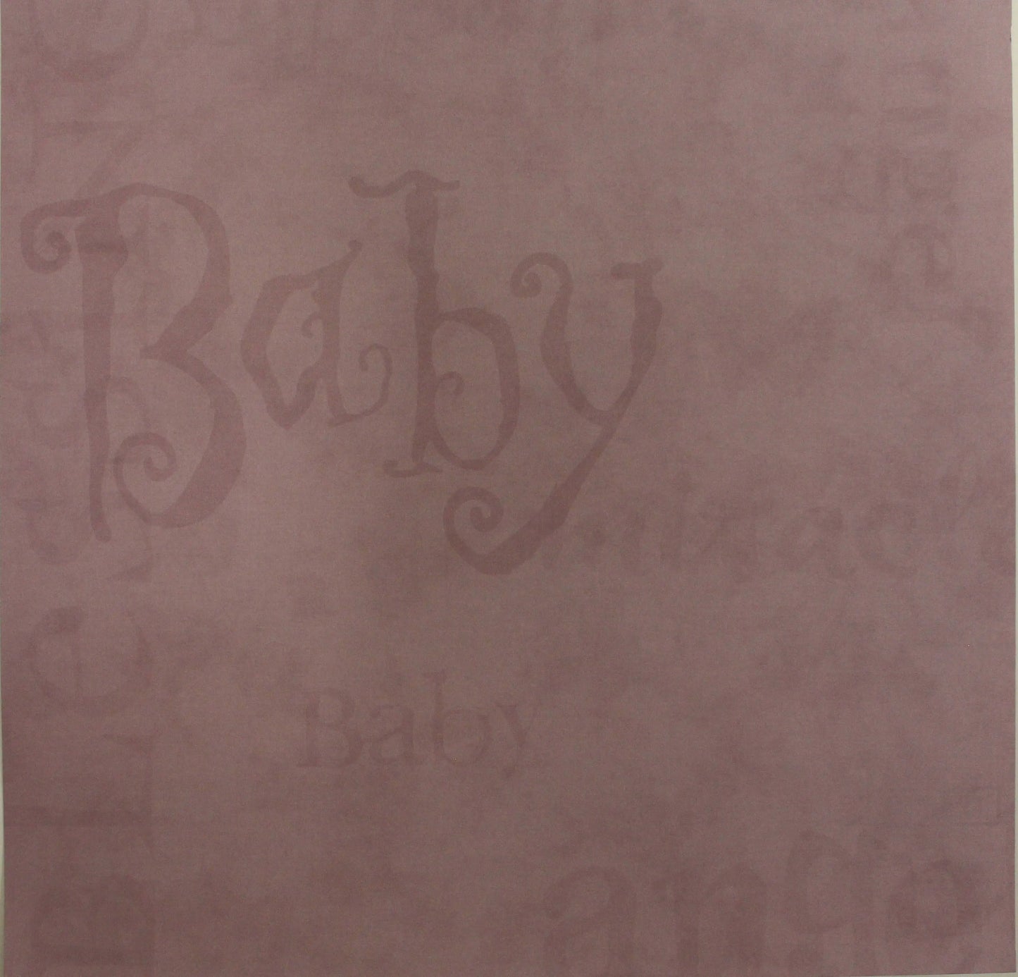 Daisy D's - Taylor Collection - Baby- 12x12 Decorative Paper- Pink