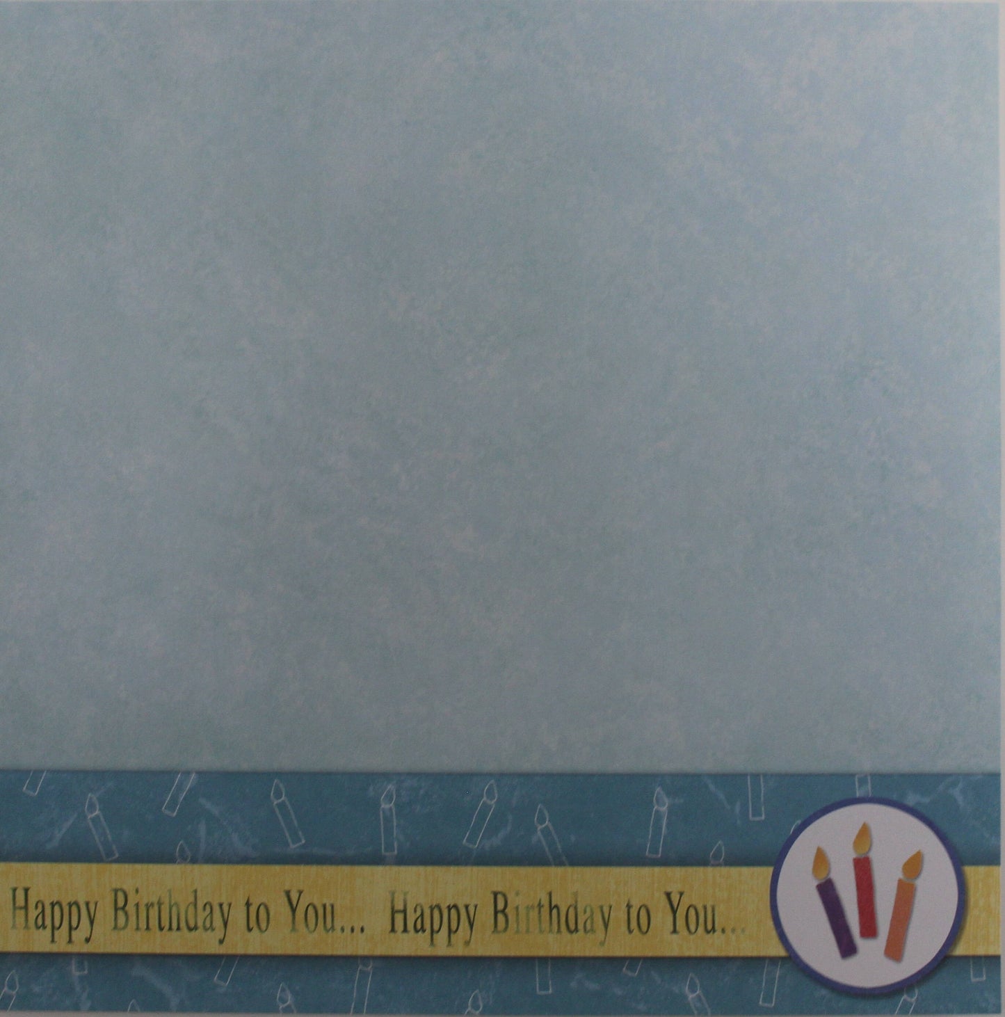 Carolee's Creation - Happy Birthday - 12x12 Paper