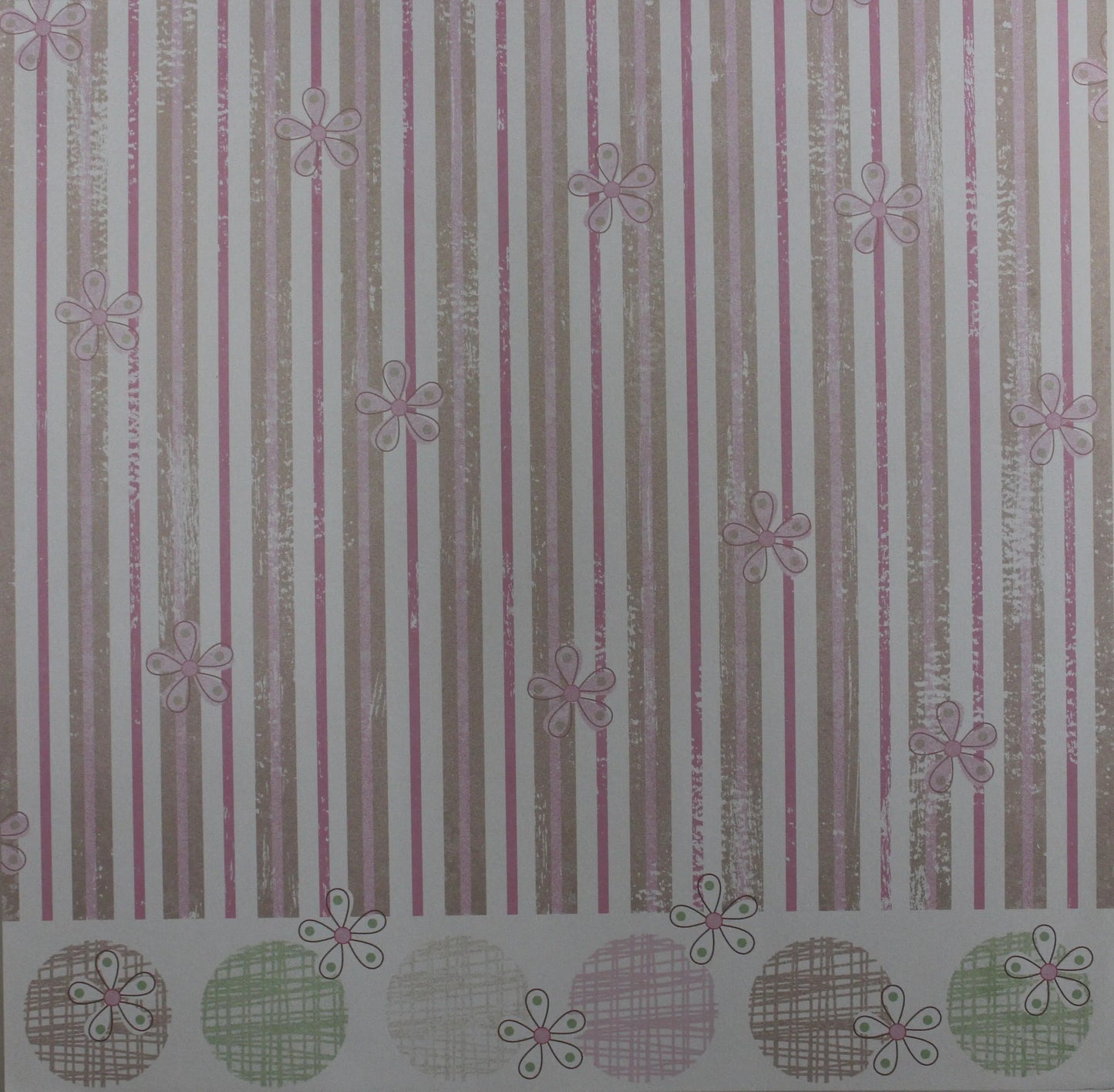Carolee's Creations -Girly Border - 12x12 Paper