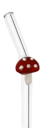 Glass Straw - Mushroom
