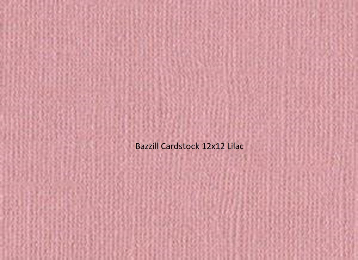 Bazzill Cardstock - 12x12 - Monochromatic - Pink