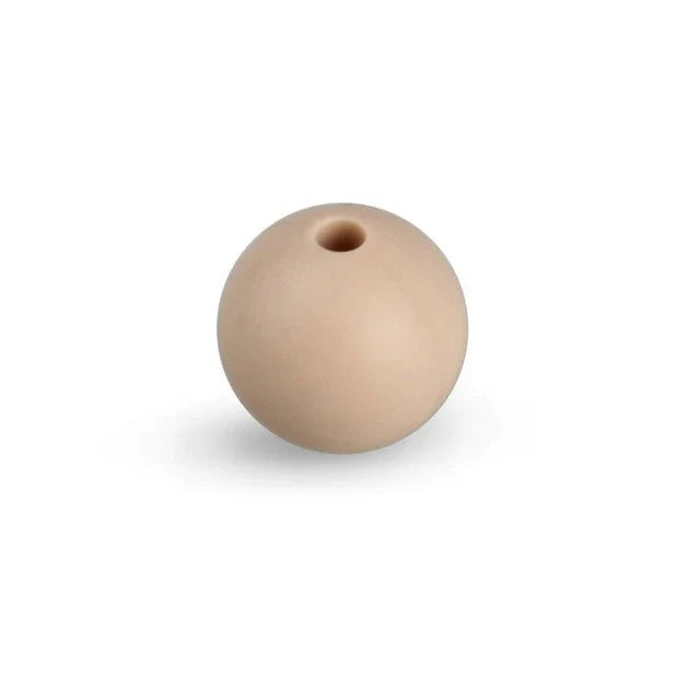 Silicone Bead - 12mm Round- Pricing is per bead