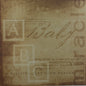 Daisy D's - Taylor Collection - Baby-Miracle- 12x12 Decorative Paper- Brown