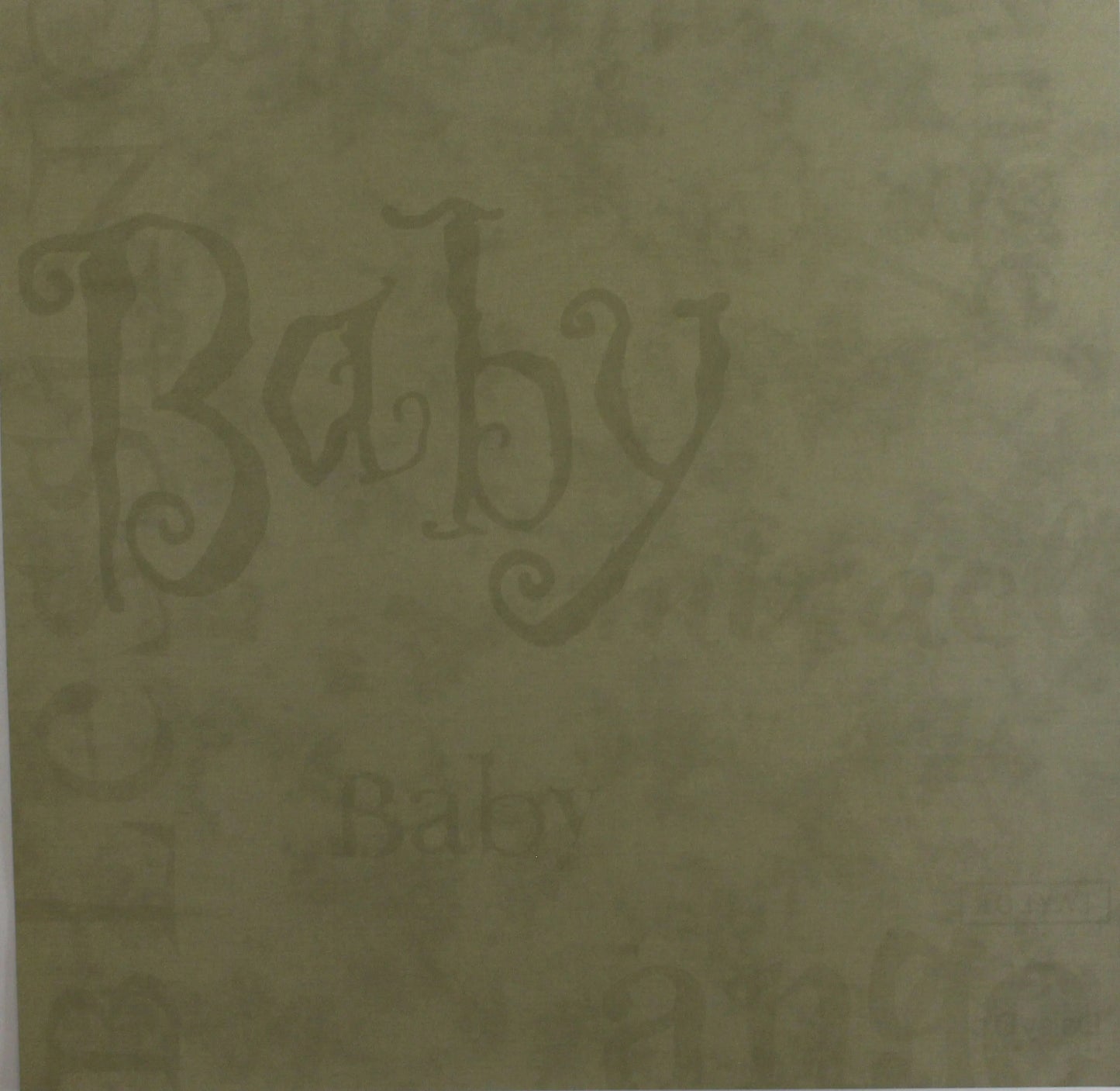 Daisy D's - Taylor Collection - Baby- 12x12 Decorative Paper- Green