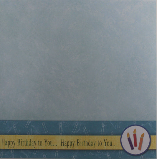 Carolee's Creation - Happy Birthday - 12x12 Paper