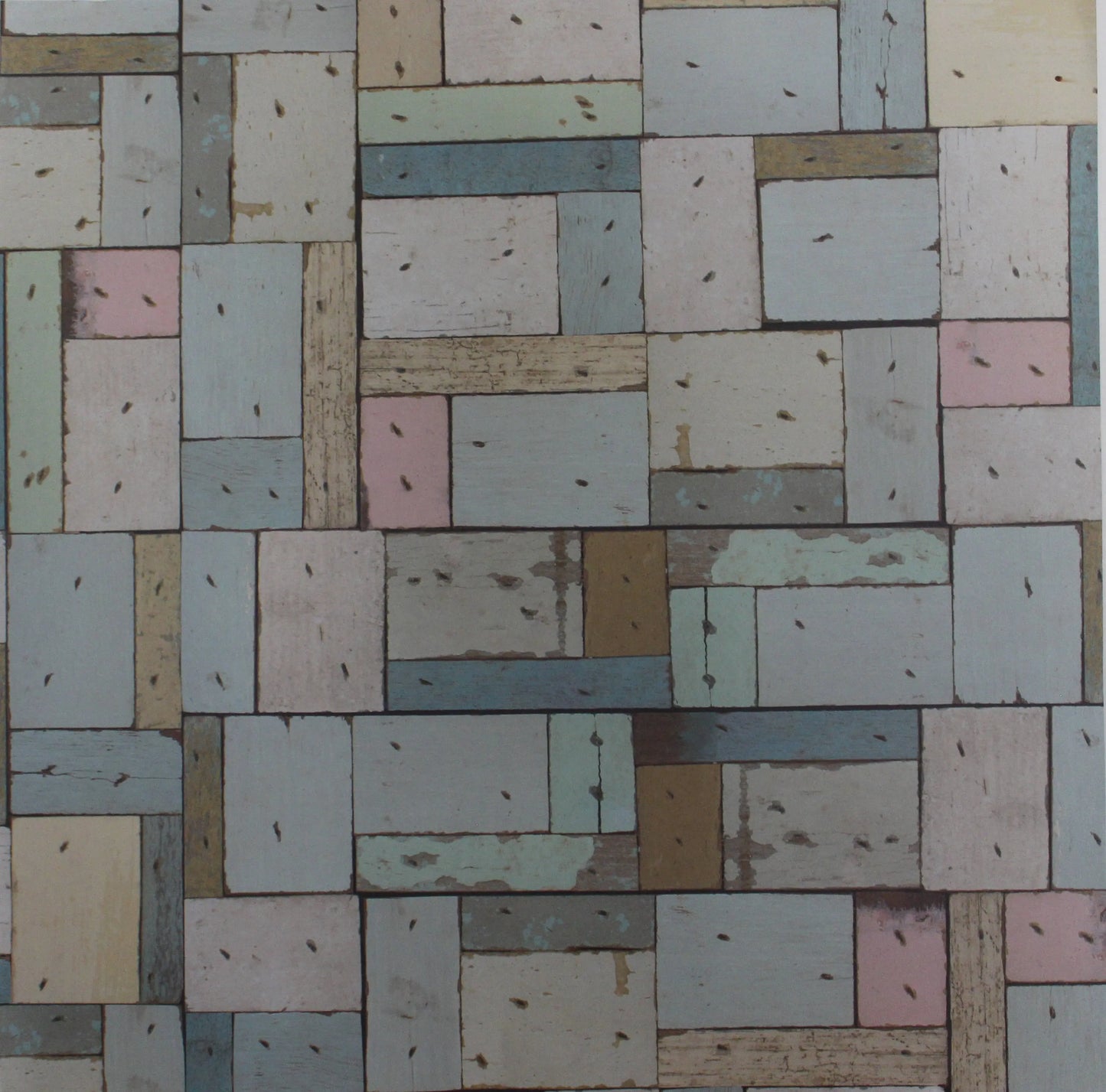 Me & My Big Ideas - Weathered Parquet - 12x12 Paper