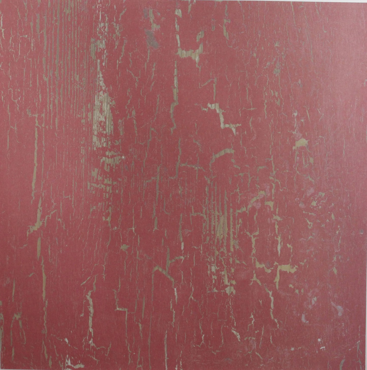 Me & My Big Ideas - Red - Cracked Wood - 12x12 Paper