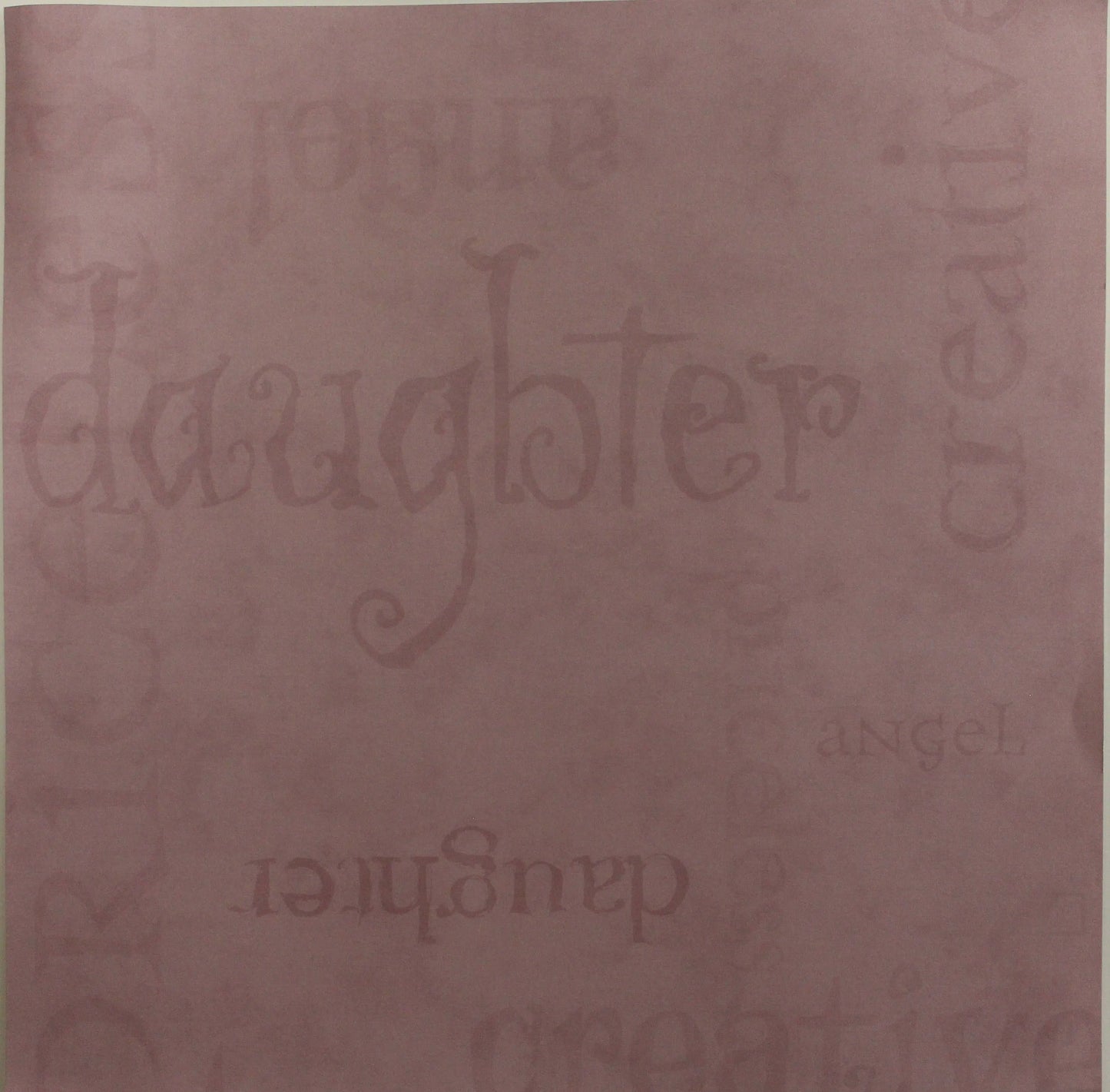 Daisy D's - Taylor Collection - Daughter- 12x12 Decorative Paper- Pink