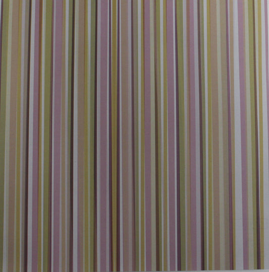 Daisy D's - Taylor Collection - Daughter Stripe - 12x12 Paper