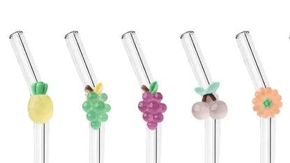 Glass Straw - Fruits