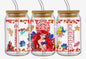 Princess- Ariel- UV DTF 16oz Libbey Cup Wrap
