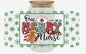Nurse Merry- UV DTF 16oz Libbey Cup Wrap