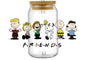 Peanut Friends- UV DTF 16oz Libbey Cup Wrap