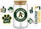 Baseball Team Oakland - UV DTF 16oz Libbey Cup Wrap