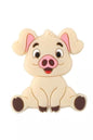 Silicone Bead - Focal Bead - Piggy