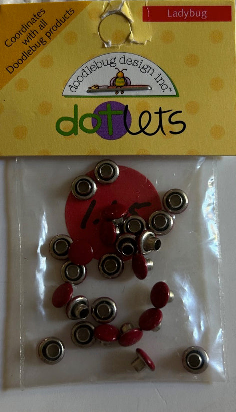 Doodlebug Designs - Dotlets - Lady Bug
