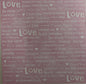 Carolee's Creations - Valentine Words - 12x12 Paper