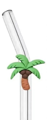 Glass Straw - Palmtree