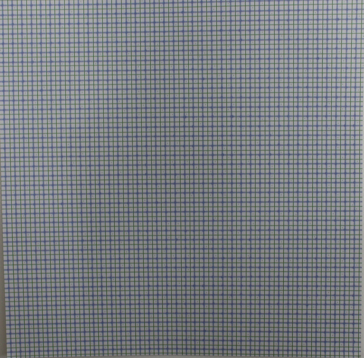 Daisy D's - Handstitch Snowflake - Winter Blue -  12x12 Cardstock