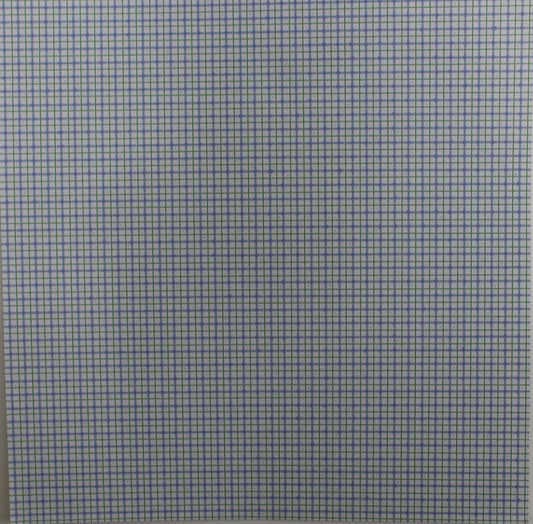 Daisy D's - Periwinkle Plaid - 12x12 Paper