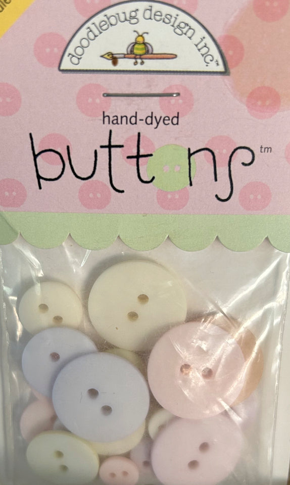 Doodlebug Designs Buttons- Shabby Chick Assortment