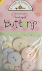 Doodlebug Designs Buttons- Shabby Chick Assortment