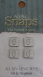All My  Memories - Alpha Snaps - Numbers