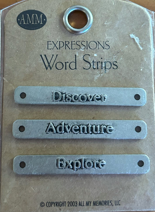 All My Memories - Expressions - Word Strips