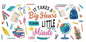 Teach Little Minds- UV DTF 16oz Libbey Cup Wrap