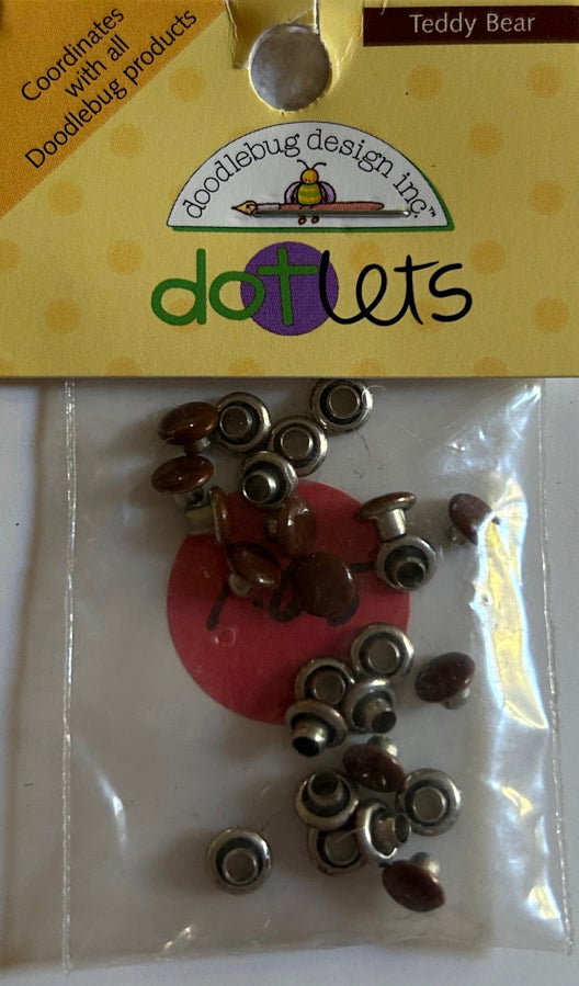Doodlebug Designs - Dotlets - Teddy Bear