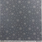 Daisy D's - Handstitch Snowflake - Winter Blue -  12x12 Cardstock
