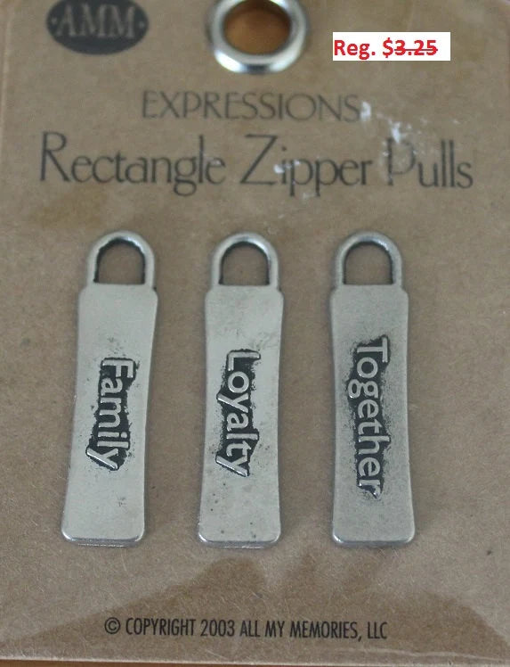 All  My Memories - Zipper Pulls