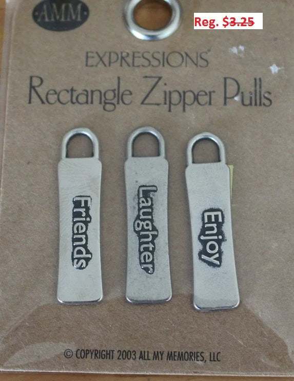 All  My Memories - Zipper Pulls